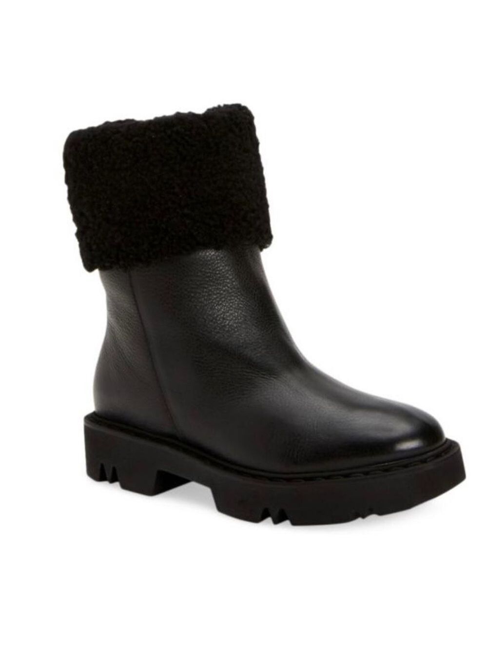 NIB Aquatalia Heidy Shearling Lined Waterproof Leather Boots